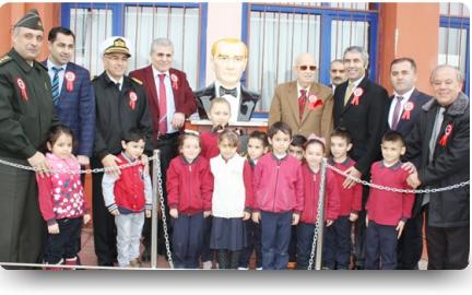 Atatürk Büstü açılış töreni gerçekleştirildi.